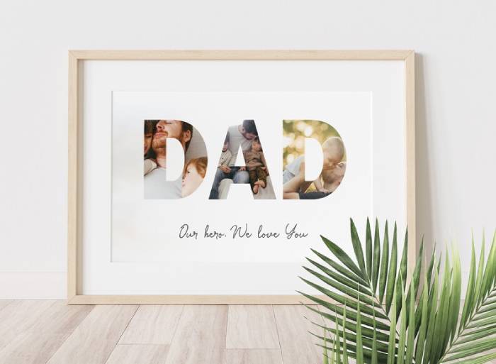 Customized Photo Gifts for Dad