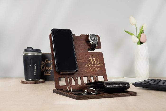 Personalized Desk Organizer For Christmas Gift Ideas For Male Teachers