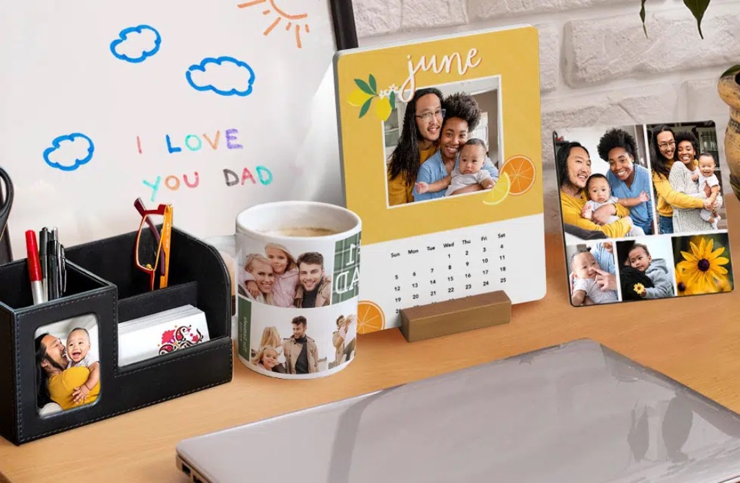 Home Office Sanctuary Set Ideas for Homemade Father's Day Gift