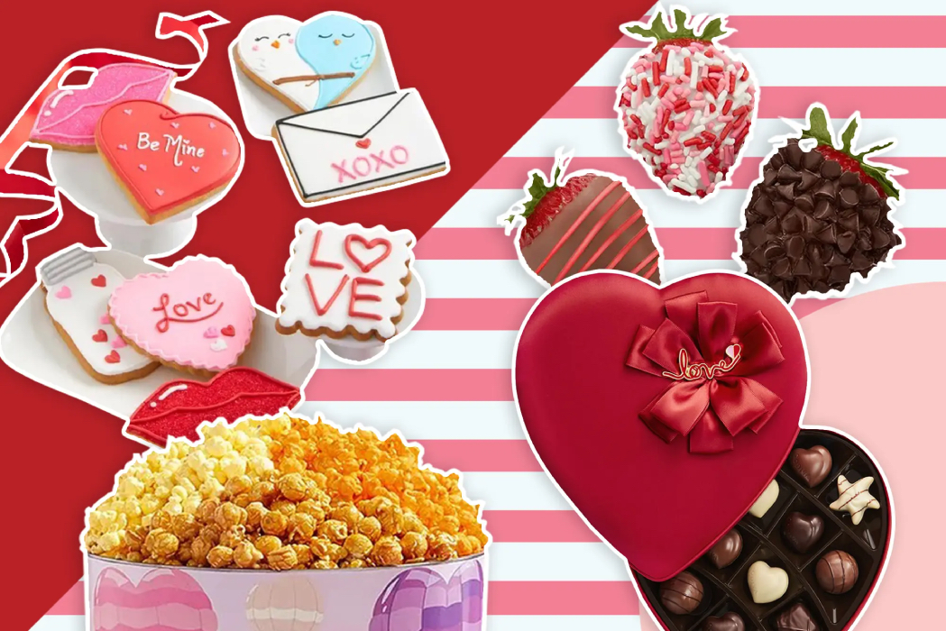 Sweet Romance Dessert Valentine’s Day Gift Basket Ideas
