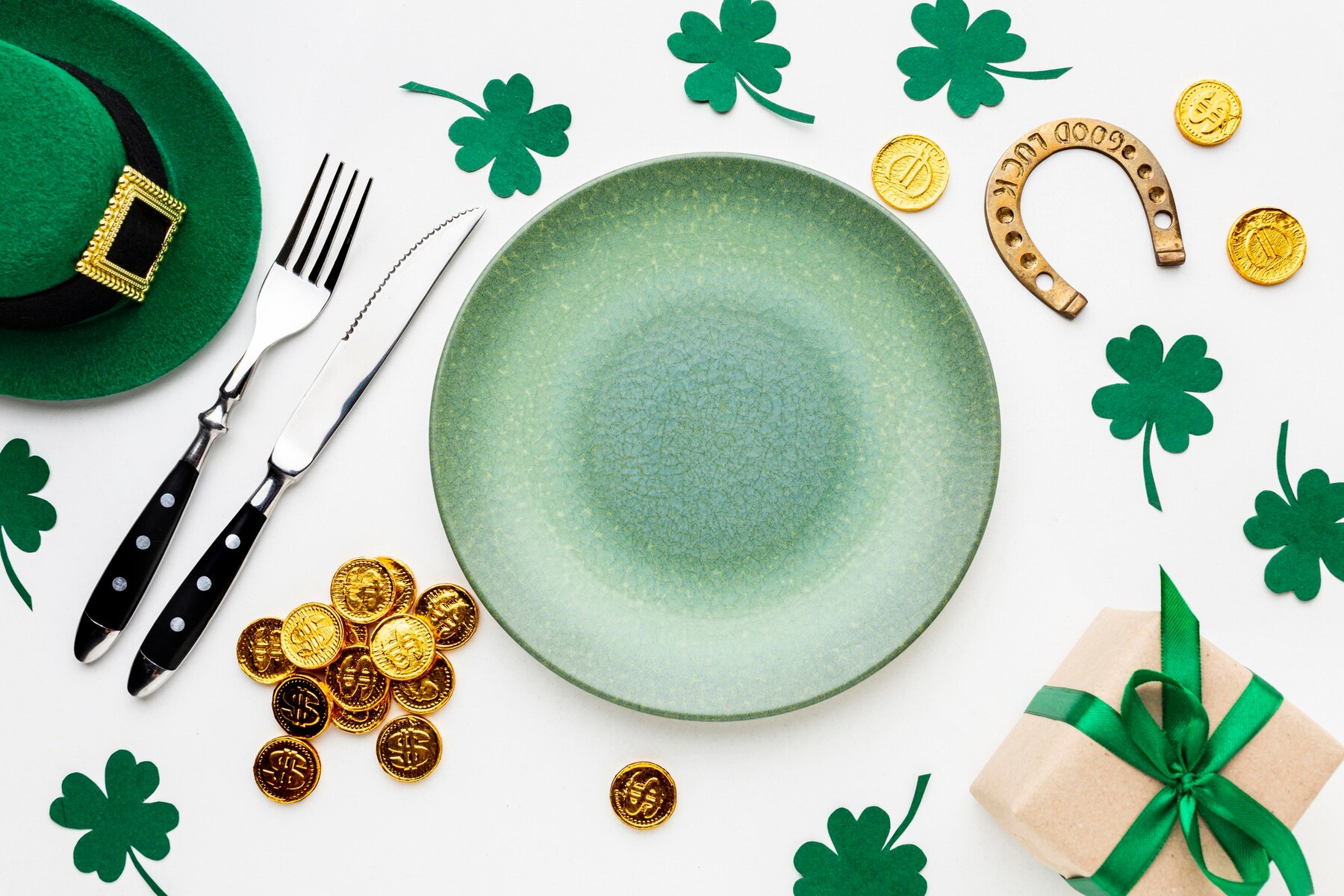 Gift Ideas In Basket for St Patrick's Day For Dad