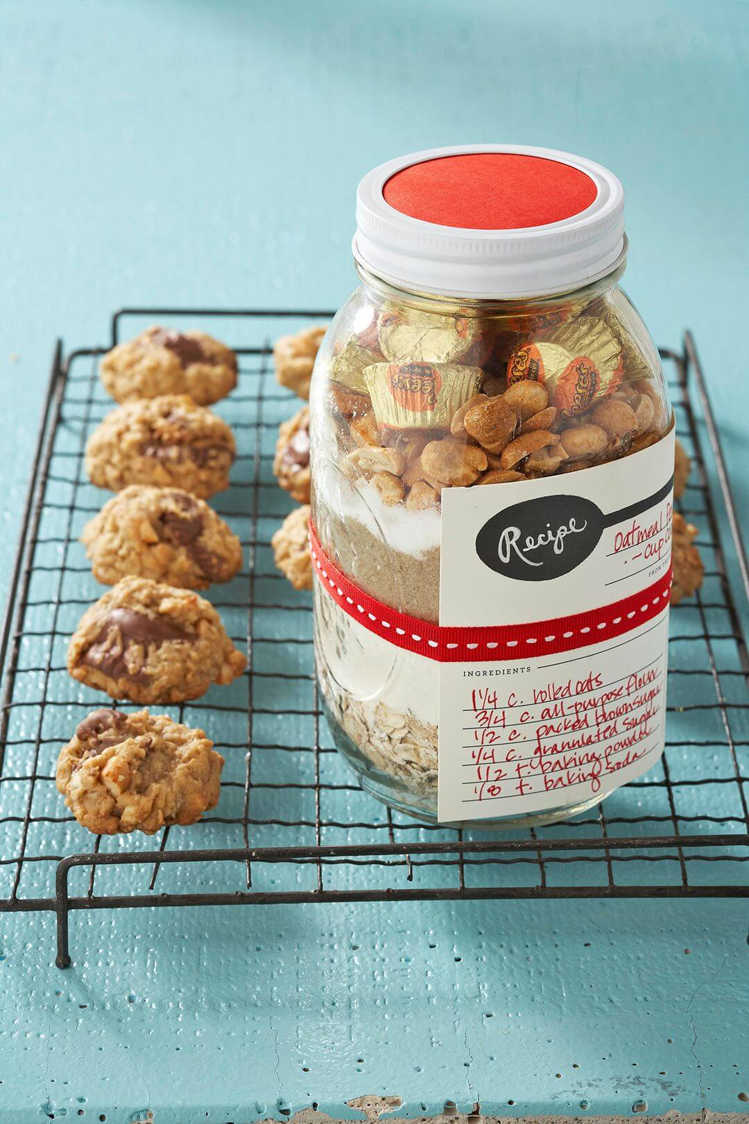 Homemade Cookie Mix in a Jar