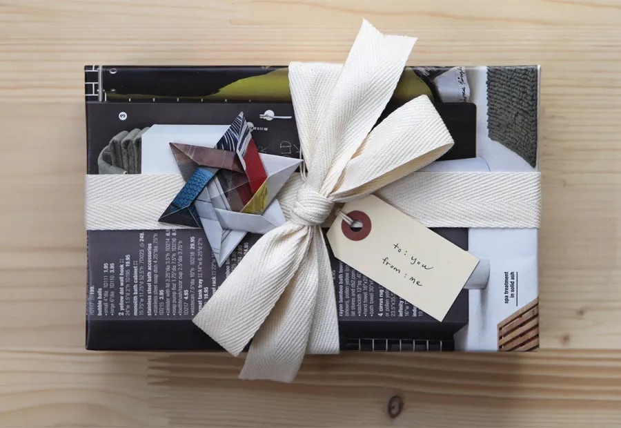 Paper-Based Wrapping Gift Without Box Ideas