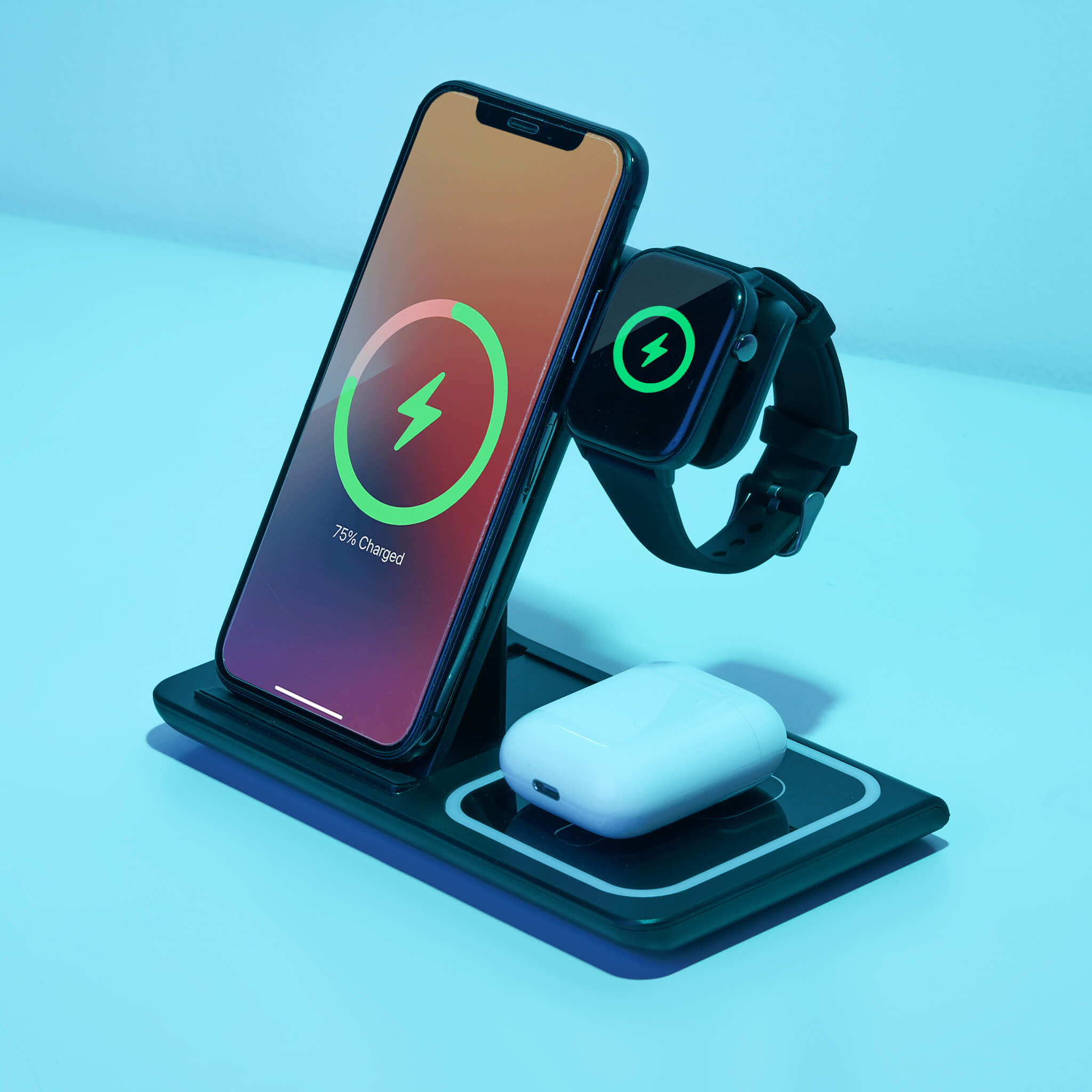 Portable Phone and Watch Charging Station