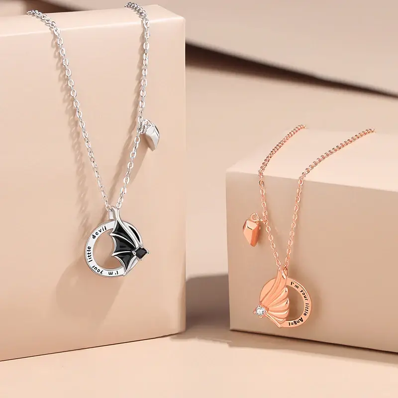 Engraved Couples' Jewelry Set
