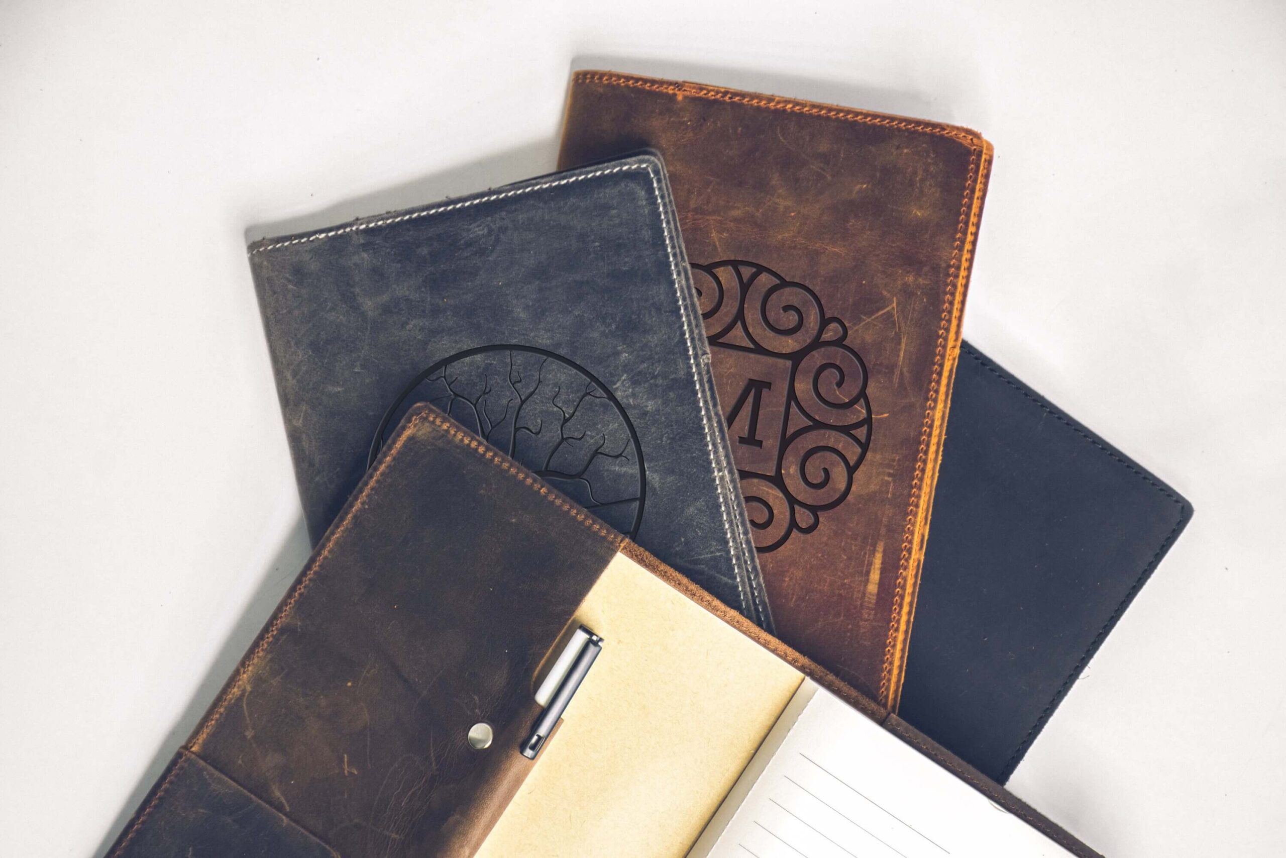 Engraved Leather Journal