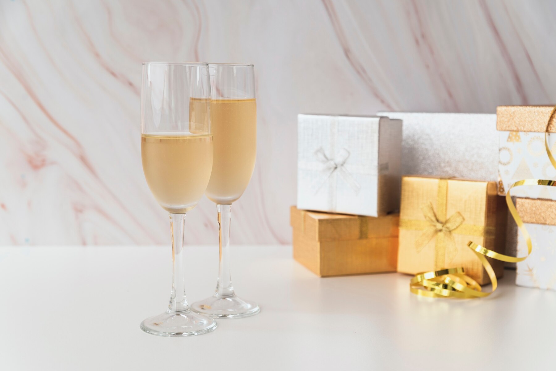 Customized Wine or Champagne Glasses