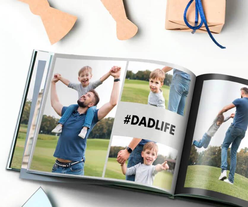 Dad Photobook as Birthday Gift Ideas for Men