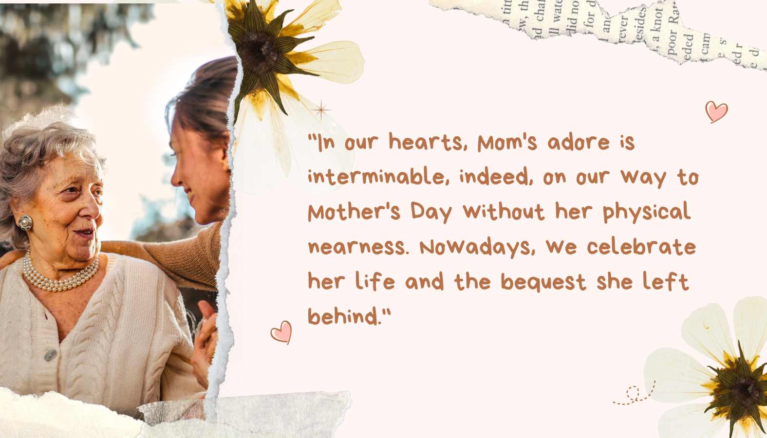 First Mother's Day Without Mom Quotes