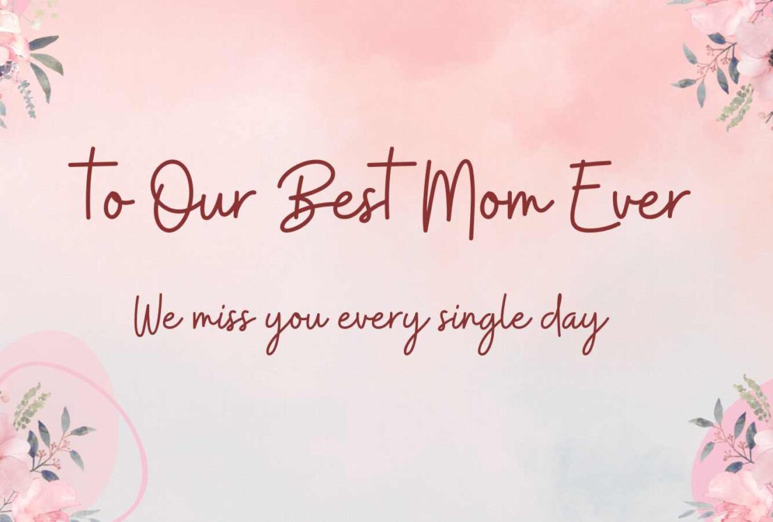 mother's day without mom quotes
